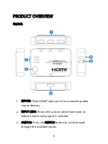 Предварительный просмотр 6 страницы Blackbird 15262 User Manual