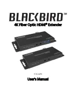 Preview for 1 page of Blackbird 24279 User Manual