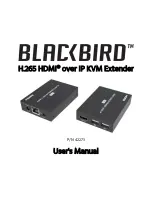 Blackbird 42273 User Manual preview