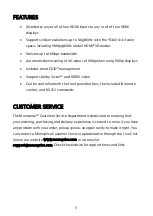 Preview for 5 page of Blackbird 43961 User Manual