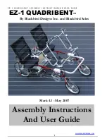 Blackbird EZ-1 Classic Quadribent User Manual preview