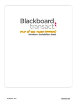 Blackboard PR5000 Installation Manual preview