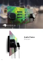 Preview for 1 page of blackbox-av Audio Frame Manual