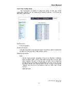 Preview for 63 page of Blackbox 3-Slot 24 Fast Ethernet + 2 Gigabit
L2 Managed Switch with Redundant Power User Manual