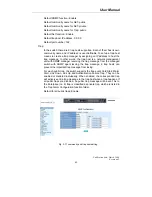 Preview for 71 page of Blackbox 3-Slot 24 Fast Ethernet + 2 Gigabit
L2 Managed Switch with Redundant Power User Manual