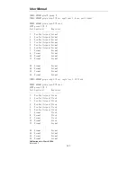 Preview for 190 page of Blackbox 3-Slot 24 Fast Ethernet + 2 Gigabit
L2 Managed Switch with Redundant Power User Manual