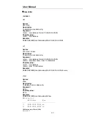 Preview for 200 page of Blackbox 3-Slot 24 Fast Ethernet + 2 Gigabit
L2 Managed Switch with Redundant Power User Manual