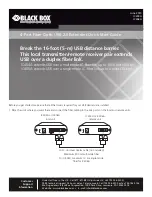 Blackbox IC406A Quick Start Manual preview