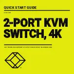 Blackbox KV62-CBL Quick Start Manual preview