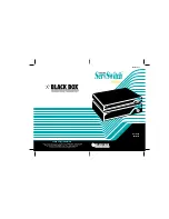 Blackbox KV7118SA User Manual preview