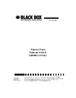 Предварительный просмотр 1 страницы Blackbox LB9008A-FO-R2 Manual