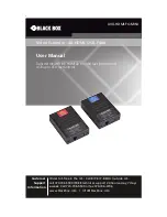 Blackbox UVX-HDMI-FO-MINI User Manual предпросмотр