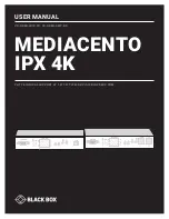 Blackbox VX-HDMI-4KIP-RX User Manual предпросмотр