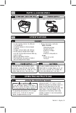 Preview for 3 page of blackburn 144-CHR-HLI Operating Instructions Manual