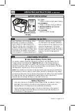 Preview for 5 page of blackburn 144-CHR-HLI Operating Instructions Manual