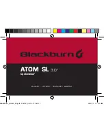 blackburn ATOM SL3.0 Manual preview