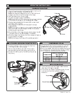 Preview for 4 page of blackburn TBM12PCR-LI Operating Instructions Manual