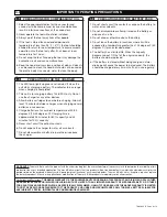 Preview for 6 page of blackburn TBM12PCR-LI Operating Instructions Manual