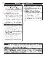 Preview for 6 page of blackburn TBM58PCTS-LI Operating Instructions Manual