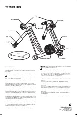 Предварительный просмотр 1 страницы blackburn TECHFLUID Quick Start Manual