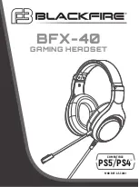 Blackfire BFX-40 Manual предпросмотр