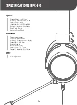 Предварительный просмотр 4 страницы Blackfire BFX-90 Manual