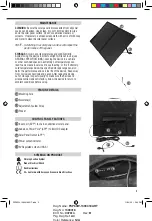 Preview for 3 page of Blackfire FSP60W Instruction Manual