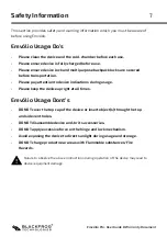 Preview for 7 page of Blackfrog Emvolio Pro User Manual & Warranty