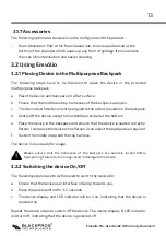 Preview for 13 page of Blackfrog Emvolio Pro User Manual & Warranty