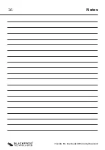 Preview for 36 page of Blackfrog Emvolio Pro User Manual & Warranty