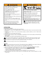 Preview for 4 page of Blackhawk Automotive BH2500 Operating Instructions & Parts Manual