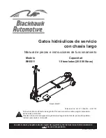 Предварительный просмотр 17 страницы Blackhawk Automotive BH6011 Operating Instructions And Parts Manual