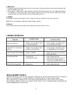 Preview for 6 page of BLACKHAWK! AUTOMOTIVE BH6221 Operating Instructions And Parts Manual