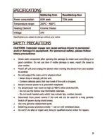 Preview for 3 page of BlackJack SolderWerks BK6000 Instruction Manual