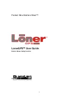 Blackline GPS Loner DOC-xxxx-xx User Manual preview