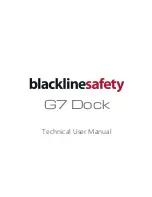 Preview for 1 page of BlacklineSafety G7 DOCK Technical  User'S Manual