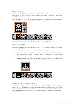 Preview for 87 page of Blackmagicdesign ATEM Series Installation And Operation Manual