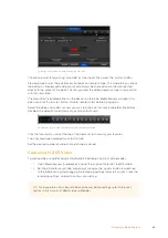 Preview for 67 page of Blackmagicdesign BDLKULSDMBREC3G Installation And Operation Manual
