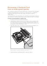 Preview for 73 page of Blackmagicdesign BDLKULSDMBREC3G Installation And Operation Manual