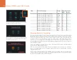Предварительный просмотр 14 страницы Blackmagicdesign BLACKMAGIC CAMERAS Operation Manual