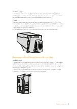 Preview for 15 page of Blackmagicdesign Blackmagic Cinema Camera Installation And Operation Manual