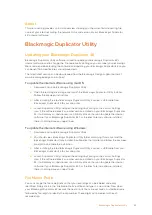 Предварительный просмотр 21 страницы Blackmagicdesign Blackmagic Duplicator 4K Installation And Operation Manual