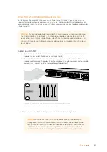 Предварительный просмотр 81 страницы Blackmagicdesign Blackmagic Duplicator 4K Installation And Operation Manual