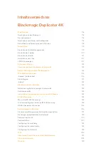 Предварительный просмотр 115 страницы Blackmagicdesign Blackmagic Duplicator 4K Installation And Operation Manual