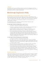 Предварительный просмотр 132 страницы Blackmagicdesign Blackmagic Duplicator 4K Installation And Operation Manual