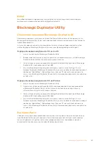 Предварительный просмотр 281 страницы Blackmagicdesign Blackmagic Duplicator 4K Installation And Operation Manual