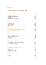 Предварительный просмотр 301 страницы Blackmagicdesign Blackmagic Duplicator 4K Installation And Operation Manual