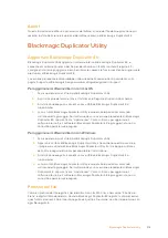 Предварительный просмотр 318 страницы Blackmagicdesign Blackmagic Duplicator 4K Installation And Operation Manual