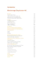 Предварительный просмотр 375 страницы Blackmagicdesign Blackmagic Duplicator 4K Installation And Operation Manual