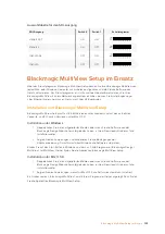 Preview for 135 page of Blackmagicdesign Blackmagic MultiView 4 Installation And Operation Manual